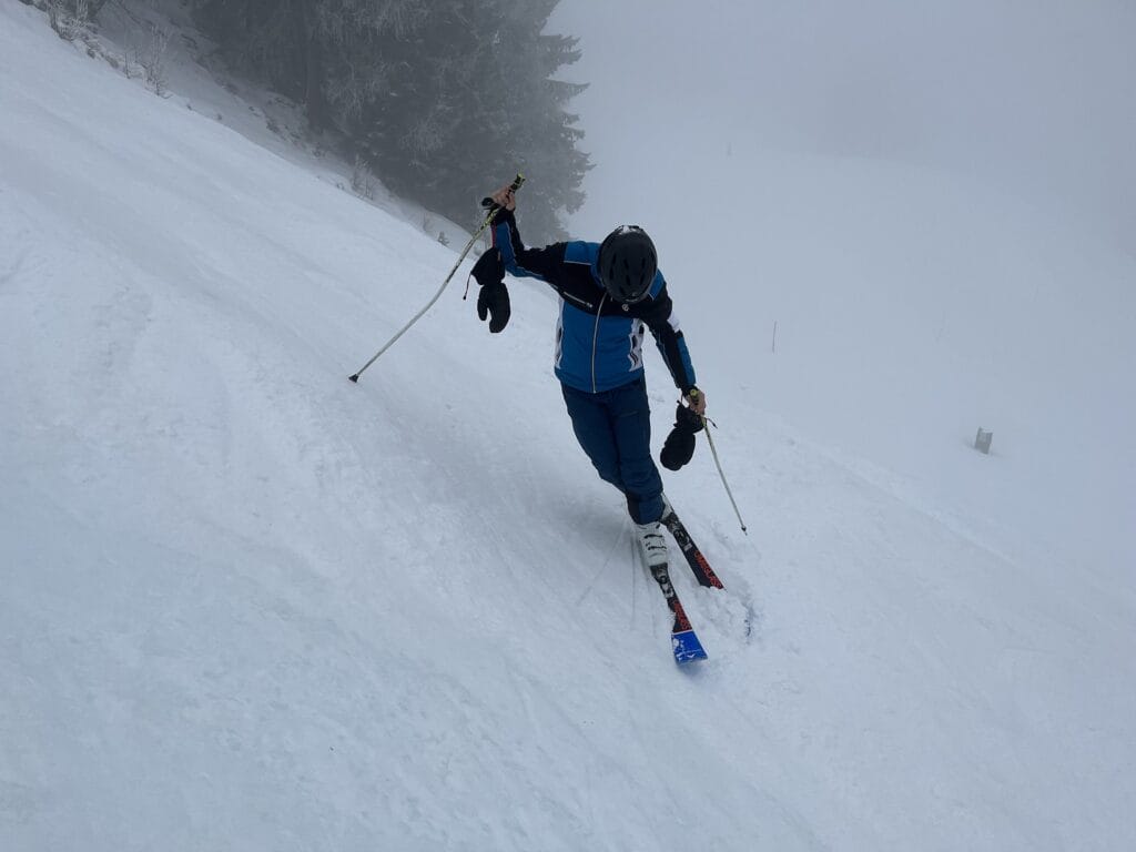 Challenge accepted - Abfahrt auf der Streif in Kitzbühel