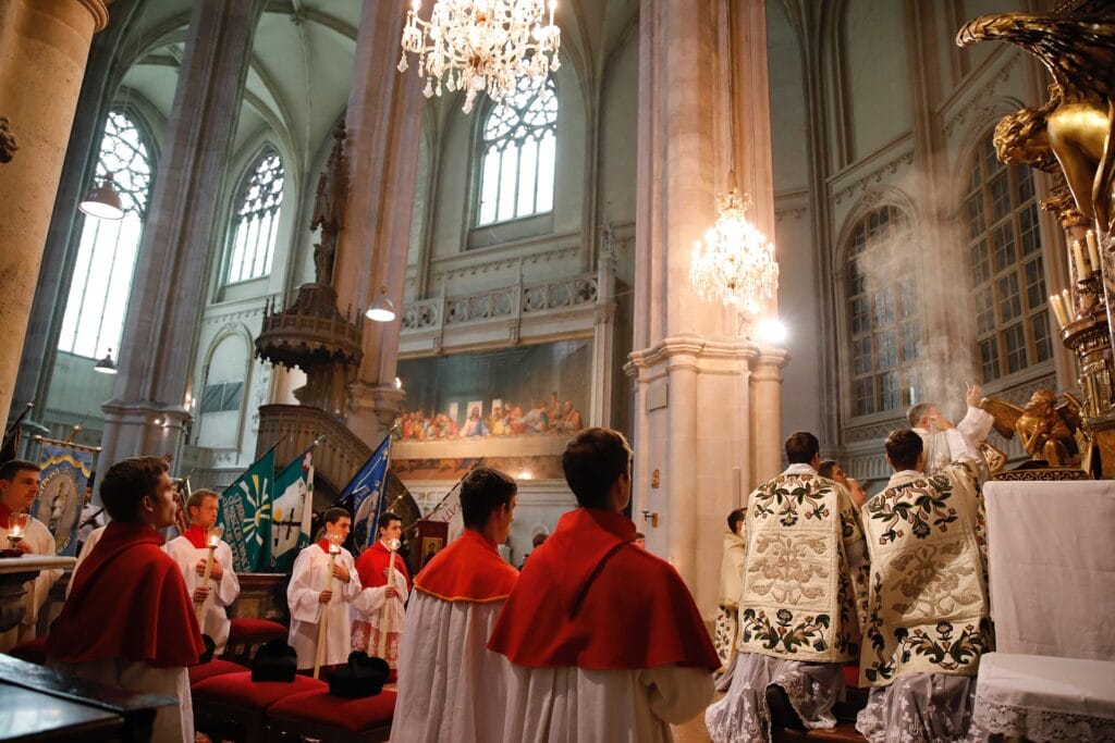 Hl. Messe in der Wiener Minoritenkirche